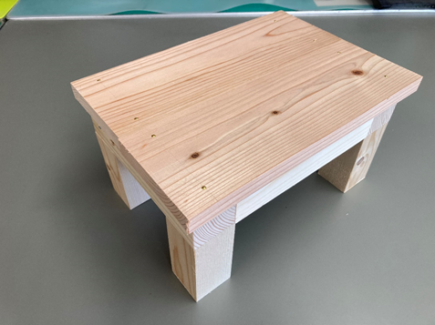 今回の製作品【踏み台】